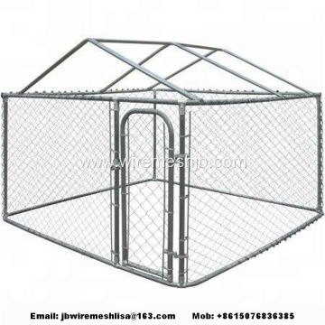 Galvanized Chain Link Dog Kennels